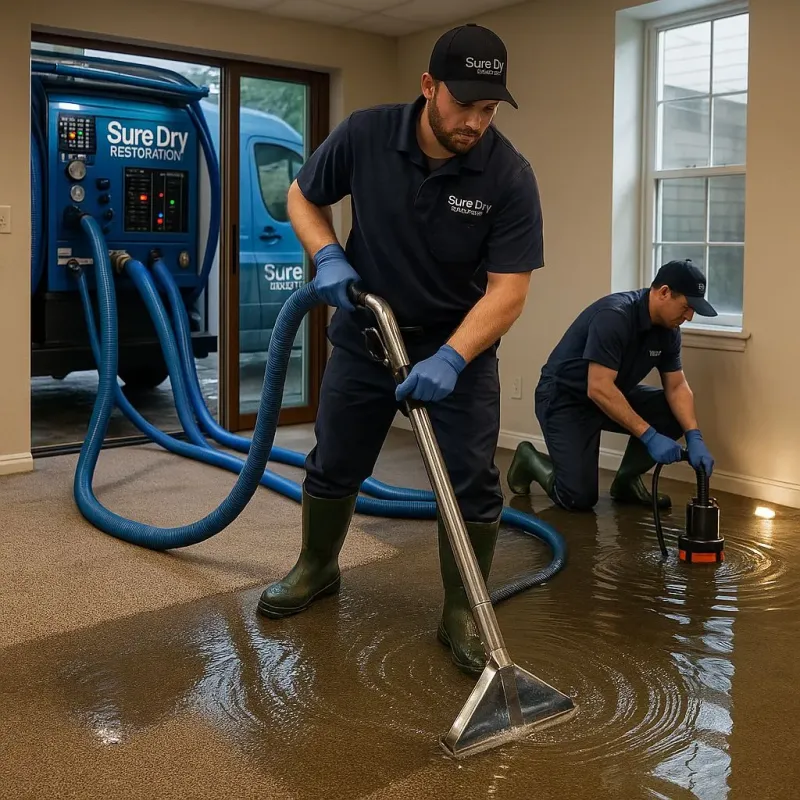 Water Extraction and Removal process in Sherwood Manor, CT
